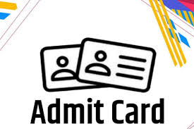 admit card